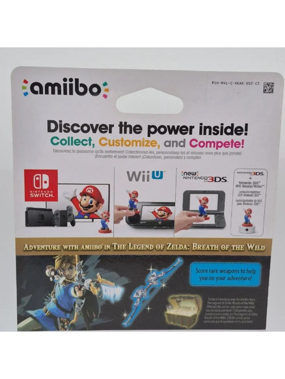 Link Archer amiibo The Legend of Zelda Breath of the Wild Brand New Sealed